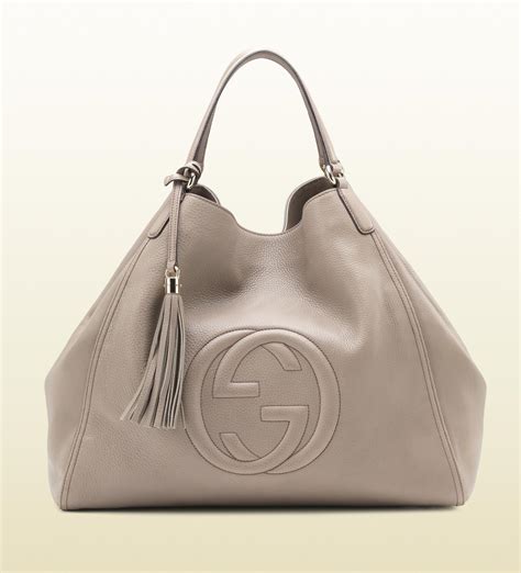 gucci gg leather bag grey|gucci leather bag vintage.